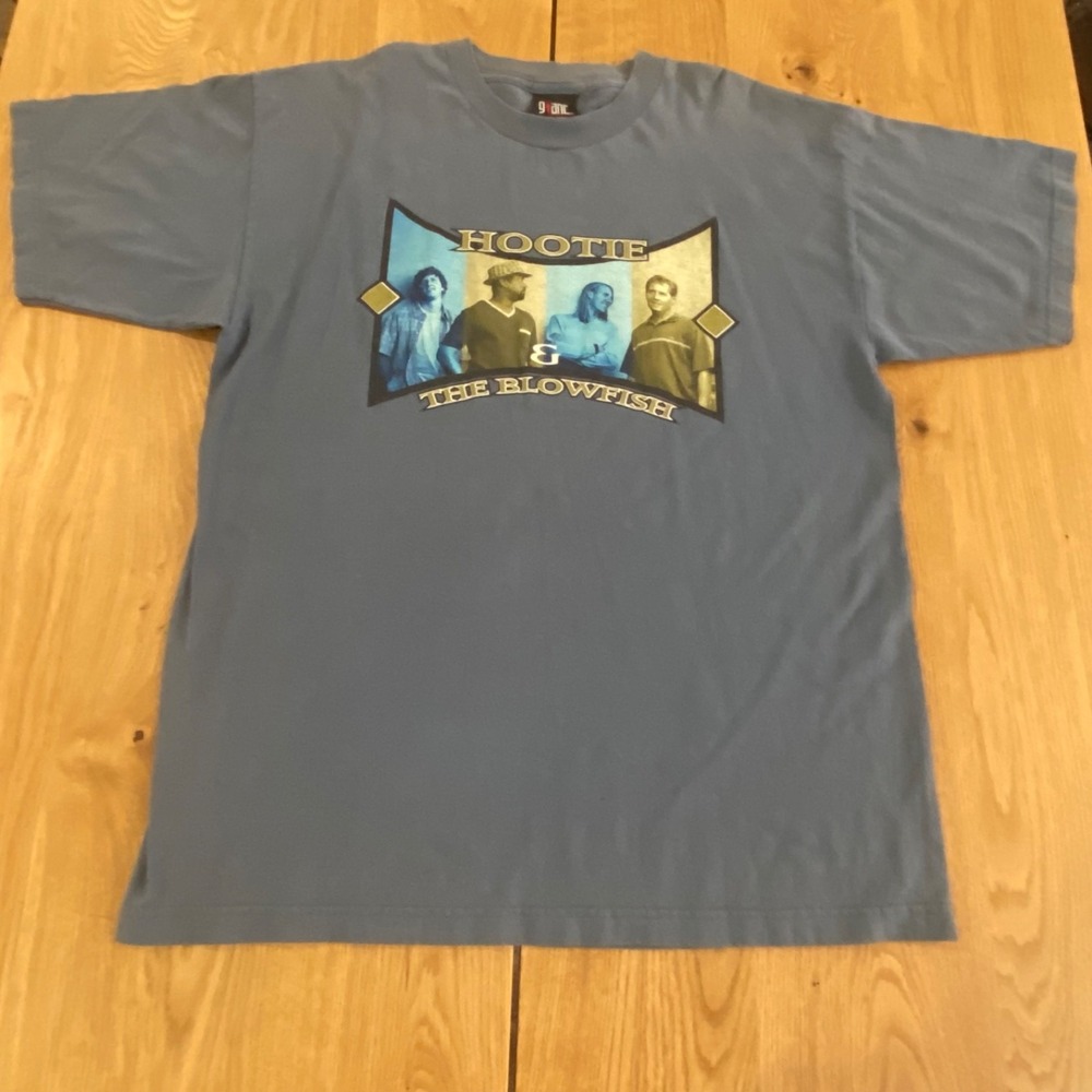 Rare Vintage Band Tour T Shirt Hootie & The Blowfish 98-99 World Tour XL‎ Giant